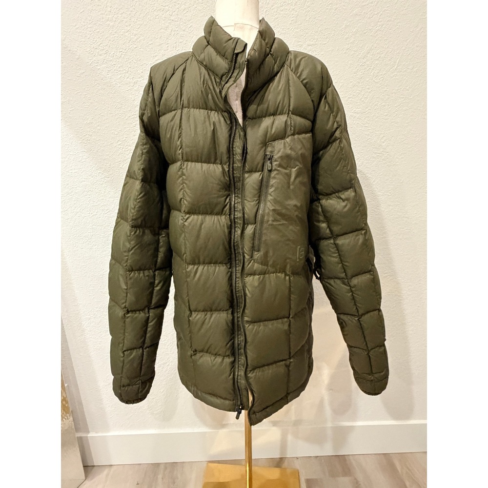 Burton [ak] BK Insulator Down Jacket XL Army Green Pertex Quantum Ski Snowboard